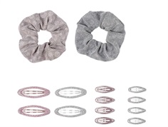 Name It silver color hair set